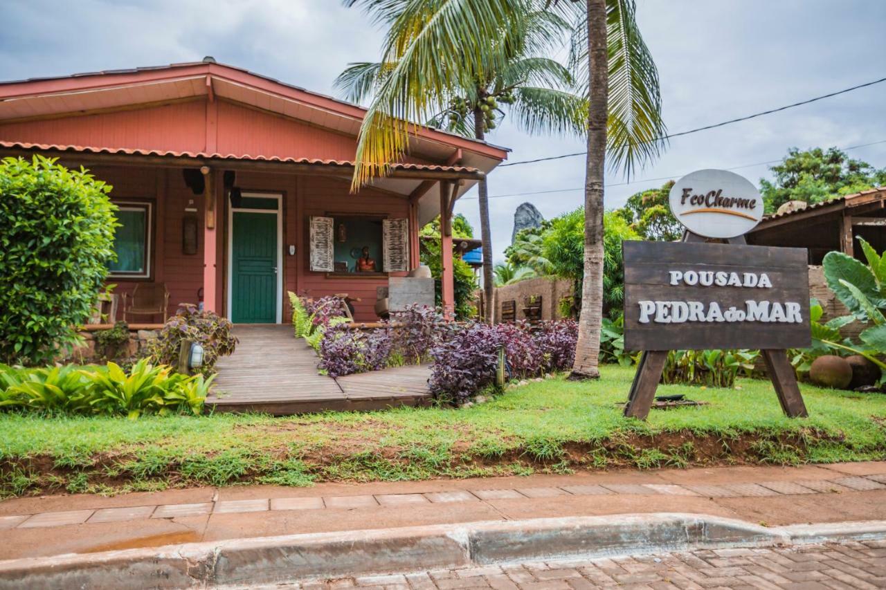 ホテル Ecocharme Pousada Pedra Do Mar フェルナンド・デ・ノローニャ エクステリア 写真